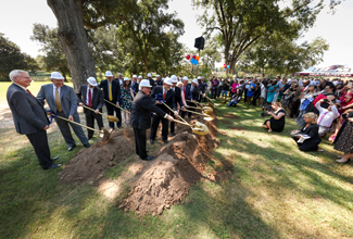 Groundbreaking for new med school Groundbreaking
