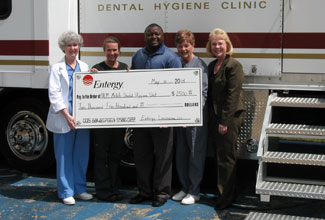 photo of check presentation sample